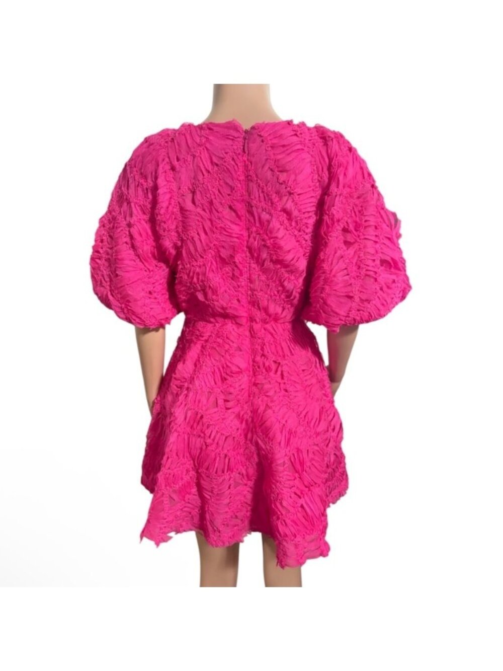 NWT AJE Women’s Florential Pink Mini Swing Dress - Picture 7 of 13